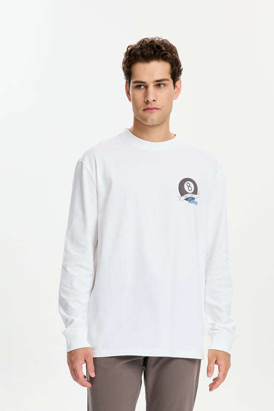 Casino Print Long Sleeve T-Shirt