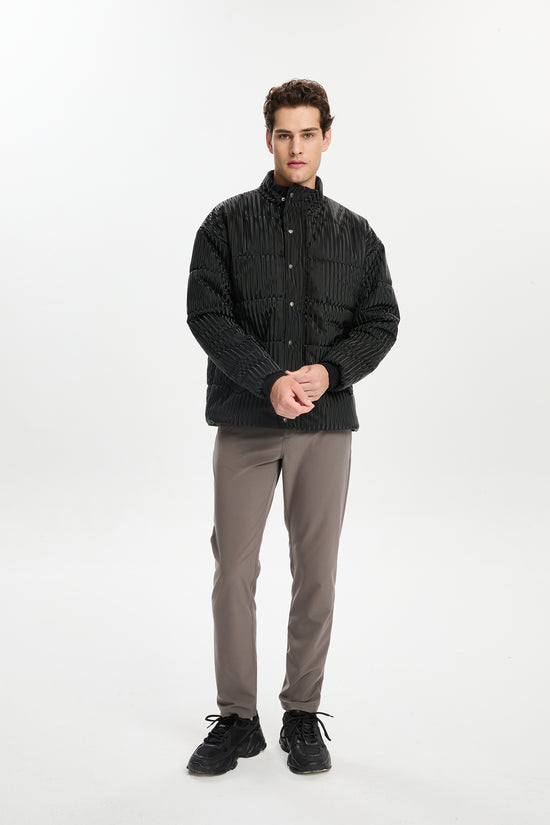 Irridescent Puffer Jacket