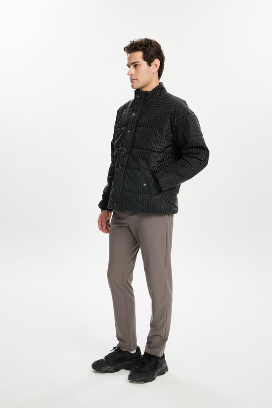 Irridescent Puffer Jacket