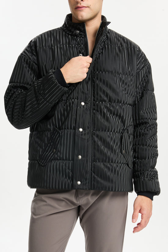 Irridescent Puffer Jacket