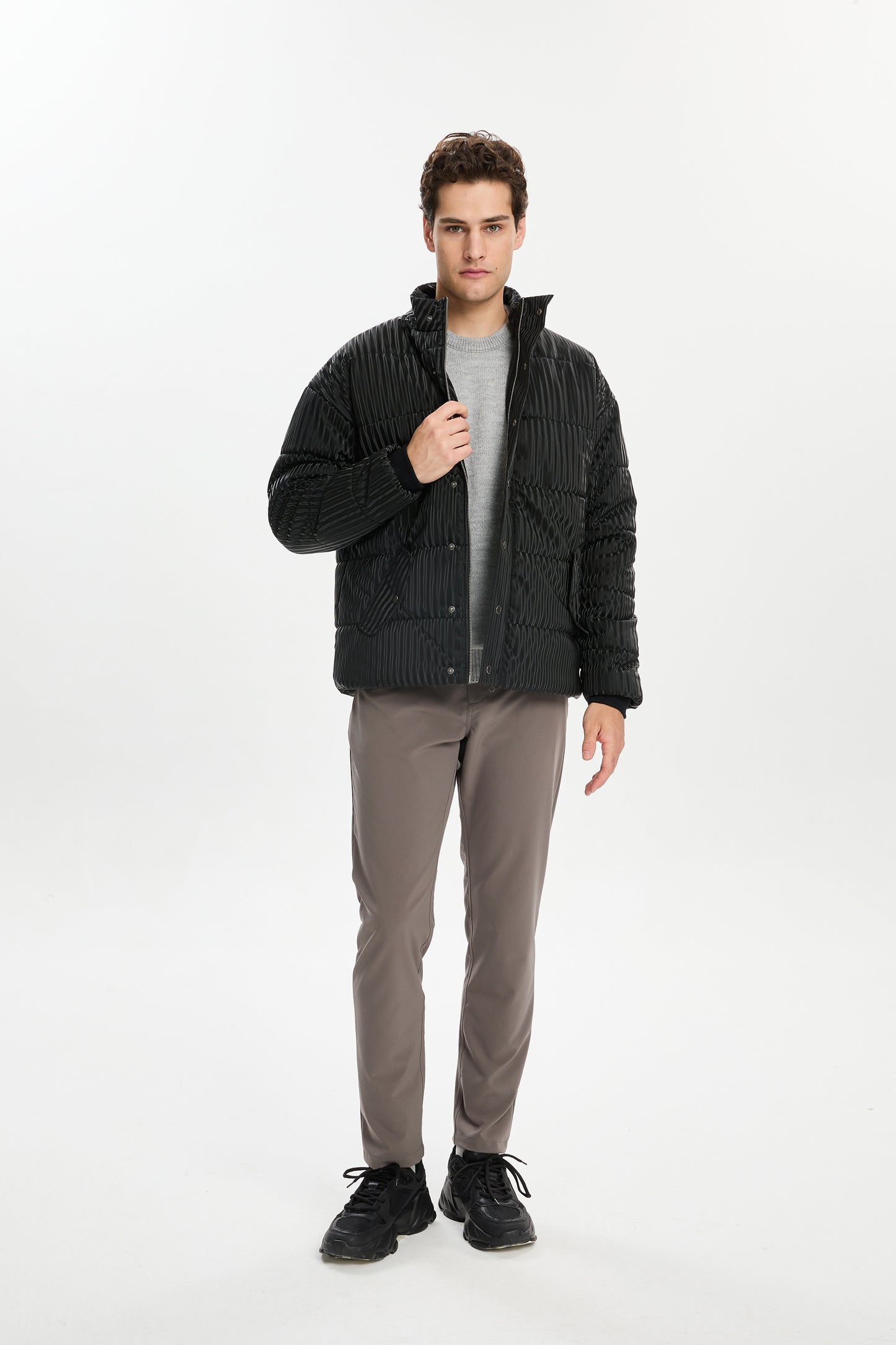 Irridescent Puffer Jacket