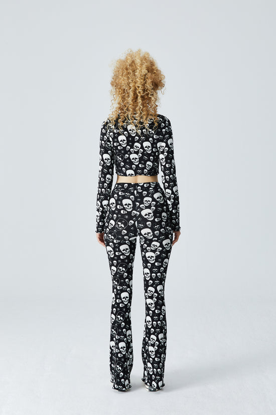 Halloween - Skeleton Flare Pants