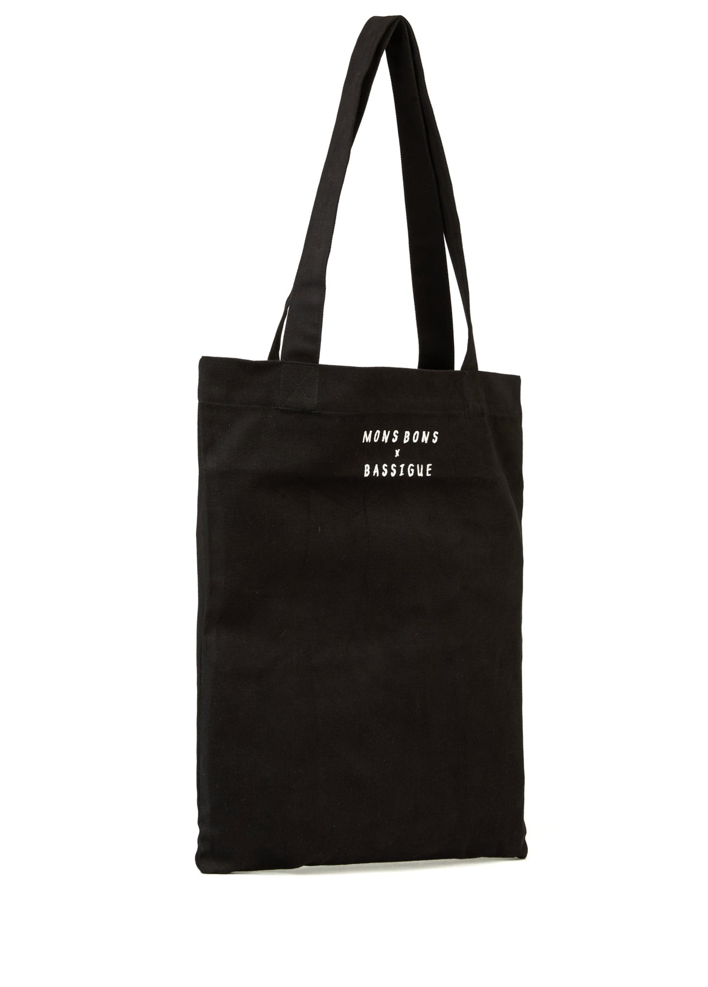 Mons Bons x Bassigue  Black Tote Bag