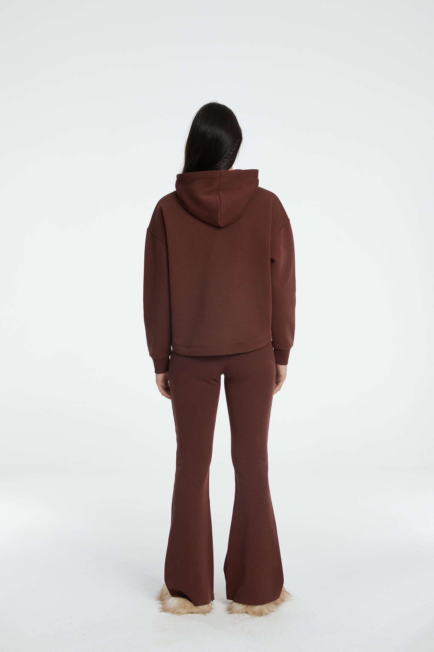 Flare Sweatpants - Brown Stone