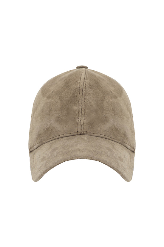 F=MALE Suede Leather Hat