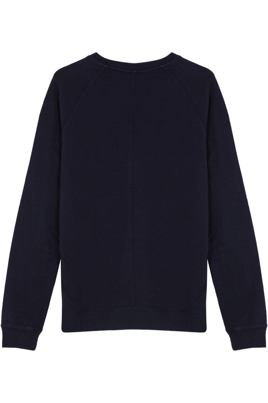 Bisiklet Yaka Sweatshirt - Koyu Lacivert